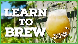 HOME BREWING 101 How to Brew Beer at Home The Beginners Guide [upl. by Felita500]