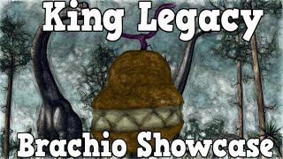 King Legacy Brachio Showcase [upl. by Iahcedrom]