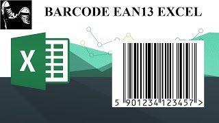 How to create Barcode EAN13 with Excel  EAN8 Also Avaible [upl. by Rengia]