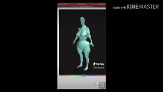 mezzowrlds tiktok body visualizer laughs [upl. by Allegna97]