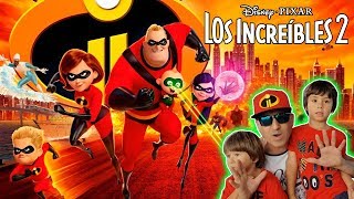 TODOS LOS JUGUETES de LOS INCREIBLES 2 de DISNEY PIXAR y VAMOS AL ESTRENO de la PELICULA [upl. by Yecats]