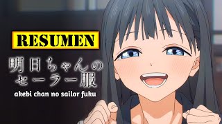 🔺 Akebi Chan no Sailor Fuku TEMPORADA 1  RESUMEN ANIME en 11 Minutos  Akebi Sailor Uniform [upl. by Engapmahc]