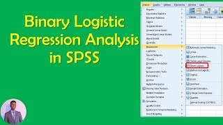 Binary Logistic Regression in SPSS Amharic tutorial by Ebrahim guest tutor [upl. by Pazice636]