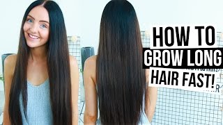 How To REALLY Grow LONG HAIR FAST amp NATURALLY Easy Tips  Tricks 2016 [upl. by Brandtr275]