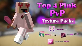 Best PINK PvP Texture Packs  Minecraft 189 [upl. by Ayian]