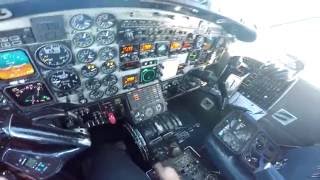 Beech 1900D  Prince Albert  Start up and departure [upl. by Eecats]