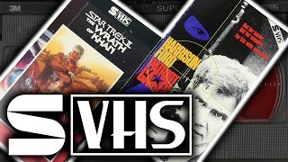 SVHS vs VHS Can you see the Super VHS difference [upl. by Herwick870]