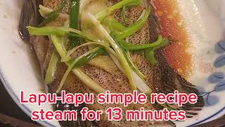 Lapulau simple recipe cook in 13minutes [upl. by Wylde]