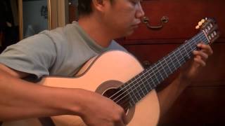 Hindi Kita Malimot Josefino Cenizal  RAFFY LATA  Classical Guitar [upl. by Enyaj]