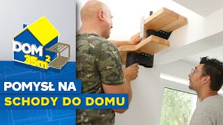 Dom 35 m2  odc 12  Jak zamontować schody modułowe w domu [upl. by Spillihp]