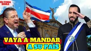 ¿Qué les pasa con NAYIB BUKELE en COSTA RICA [upl. by Okiram]