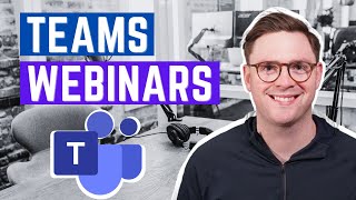 How to Use Webinars in Microsoft Teams [upl. by Ennovihc]