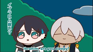 【ENG SUB】Mayuzumi cant ignore Ibrahims sleepy voice [upl. by Nella]