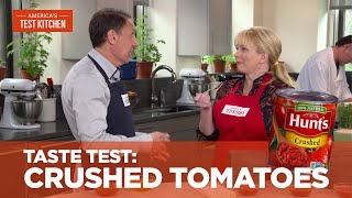 Our Taste Test of Crushed Tomatoes [upl. by Obala]