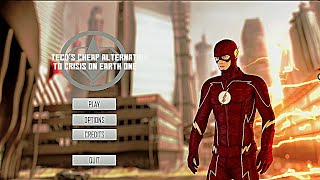 Crisis On Earth One Flash Free Roam Gameplay The Flash Game [upl. by Vanya]