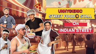 Unhygienic😰 Street Food in India  Ritik Singh [upl. by Karolyn]