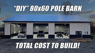 How to Build a Pole Barn  Tutorial 1 of 12 [upl. by Ming695]