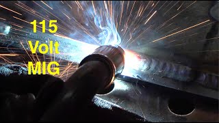 115 Volt MIG Welding Techniques amp Settings [upl. by Chaker673]