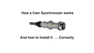 How a Cam Synchronizer Works [upl. by Lletnohs]