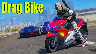 Escaping Cops With Drag Bikes In Gta 5 RP [upl. by Mainis255]