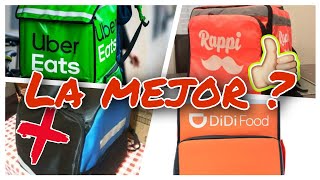 Mochila para UBER  RAPPI DIDI FOOD  mochila para Delivery [upl. by Mariana]