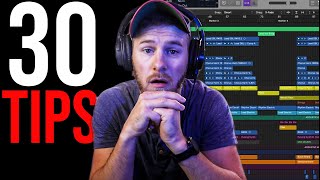 30 Music Production Tips in Under 16 Minutes [upl. by Carter161]