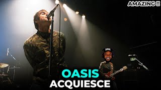 🎵 Oasis  Acquiesce REACTION [upl. by Ynotna]