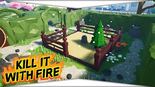 Kill it with fire  Puzzle Level  Garden of Evil All Objectives [upl. by Yeleak548]