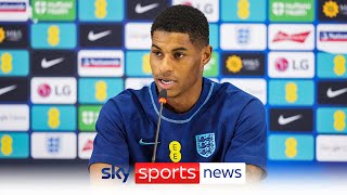 Marcus Rashford says Gareth Southgate has raised training standards at England [upl. by Keryt648]