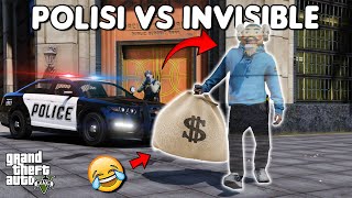 RAMPOK SEMUA BANK PAKE INVISIBLE  GTA 5 ROLEPLAY [upl. by Brittaney]