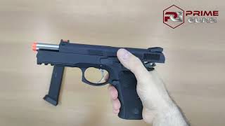 Pistola Airsoft CZ75 SP01 Shadow GBB 6mm [upl. by Attenov]