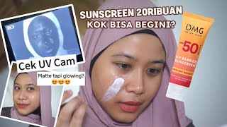 OMG UV BARRIER SUNSCREEN SPF 50 PA REVIEW [upl. by Ebenezer]