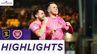 Livingston 12 Heart of Midlothian  Shankland Makes It Six In Six  cinch Premiership [upl. by Ysus]