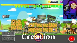 Super Tank Rumble Creation Iron hand final boss MTMOD [upl. by Jessabell]