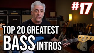 TOP 20 ROCK BASS INTROS OF ALL TIME [upl. by Raama]