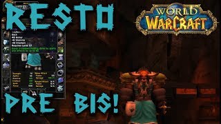 Resto Druid Pre BiS  Quick Dungeon Lore  Classic WoW [upl. by Sedgewinn]