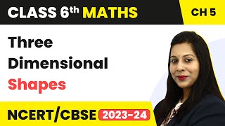 Three Dimensional Shapes  Understanding Elementary Shapes  Class 6 Maths [upl. by Sandberg410]