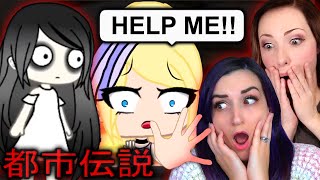 3 SCARIEST Japanese URBAN LEGENDS in Gacha Life w Cheridet [upl. by Brion]