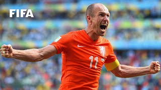 🇳🇱 Arjen Robben  FIFA World Cup Goals [upl. by Anelegna]