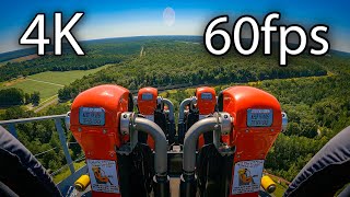 Intimidator 305 back seat onride 4K POV 60fps Kings Dominion [upl. by Airom]