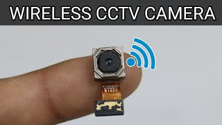 HOW TO MAKE WIRELESS CCTV CAMERA  AT HOME [upl. by Chan]