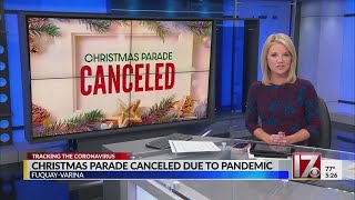 FuquayVarina Christmas parade canceled due to pandemic [upl. by Patience]