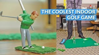 Mini Golfing Man Indoor Golf Game [upl. by Tsugua]