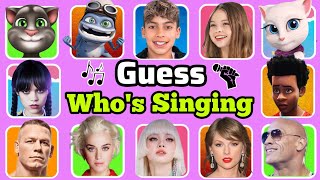 Guess whos singing Lay Lay  King Ferran Salish Mater MrBeast Elsa Rock crazy frog John Cena [upl. by Odeen]