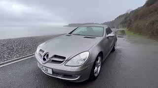 2005 Mercedes SLK 350 auto convertible Only 76k miles 268bhp v6 model Virtual viewing and review [upl. by Rehpinej493]