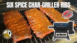 How To Smoke St Louis Cut Ribs On The Chargriller 980 Gravity Fed Smoker [upl. by Wendalyn179]