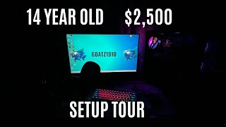 14 YEAROLD 2500 SETUP TOUR 2024 [upl. by Sajet249]