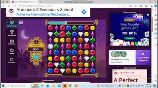 Playing Jewel Shuffle on Arkadium Games2972024 [upl. by Einwahr184]