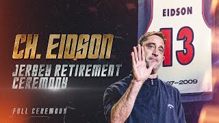 Chuck Eidson Jersey Retirement  Full Ceremony [upl. by Mossberg500]