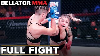 Full Fight  Bruna Ellen vs Elina Kallionidou  Bellator 224 [upl. by Colline]